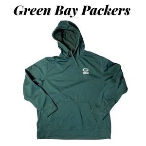Dunbrooke Men’s Green Bay Packers Logo Pullover Hoodie Size XL